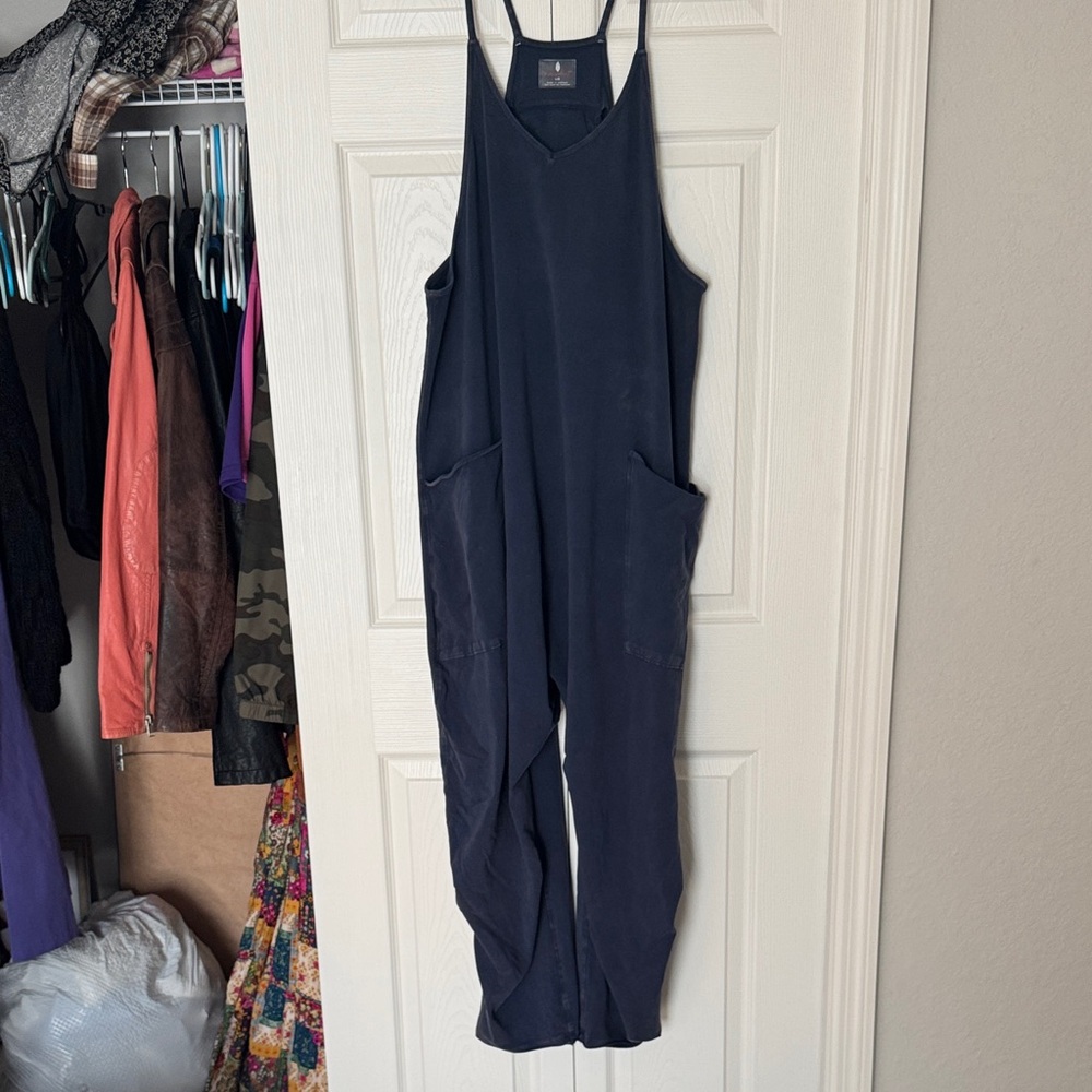 Navy Blue Women's Jumpsuit